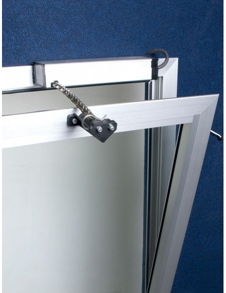 Ηλεκτρικός μηχανισμός μοτέρ με καδένα ανάκλησης και προβολής  για παράθυρα και φεγγίτες Sintesi 2000