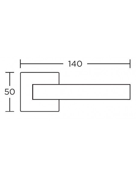 Πόμολο χερούλι με ροζέτα σειρά 865