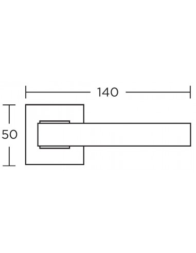 Πόμολο χερούλι με ροζέτα σειρά 895