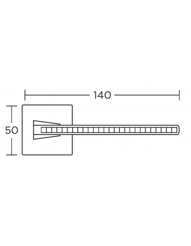 Πόμολο χερούλι με ροζέτα σειρά 1125