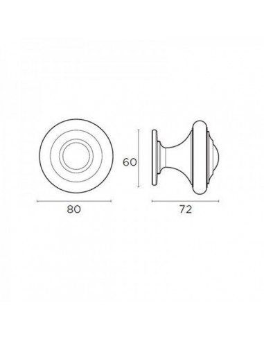 Πόμολο μπουλ για πόρτα σειρά 469