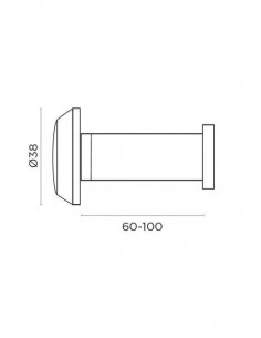 Ματάκι πόρτας σειρά 701 2