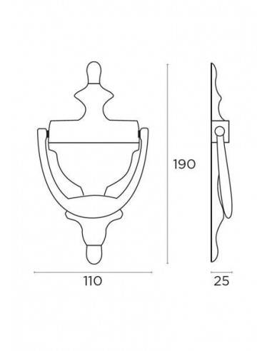 Υδρία εξωτερικής πόρτας σειρά 216