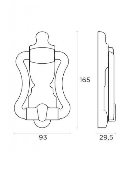 Υδρία εξωτερικής πόρτας σειρά 291