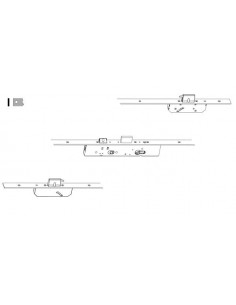 Κλειδαριά τριών σημείων Multitop Pro 2