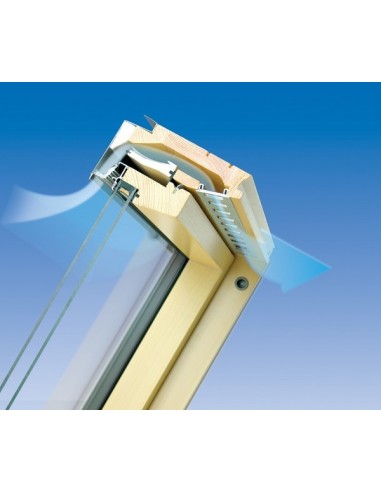 Παράθυρο στέγης ανύψωσης και περιστροφής