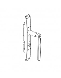 Εξάρτημα κεντρικό σώμα σύρτη για παράθυρα και πόρτα αλουμινίου 1626 Fapim