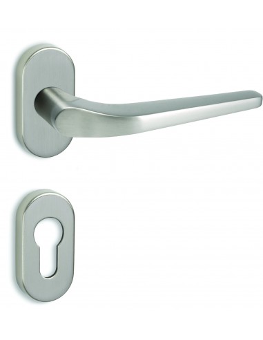 Πόμολο χερούλι με οβάλ ροζέτα σειρά 1505