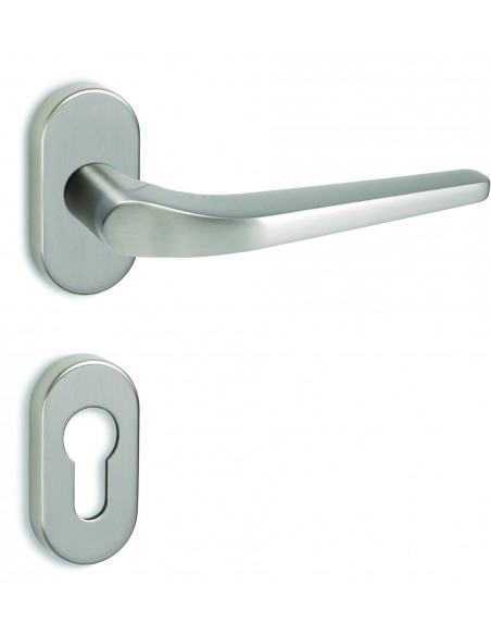 Πόμολο χερούλι με οβάλ ροζέτα σειρά 1505