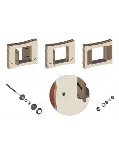 Μαγνητικό στοπ παντζουριού Magnifico 