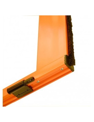 Insect screen opened for aluminum door, cut-to-measures yoy want-unassembled