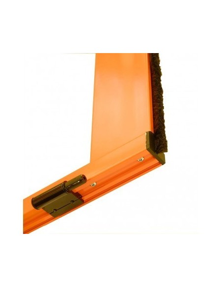 Insect screen opened for aluminum door, cut-to-measures yoy want-unassembled