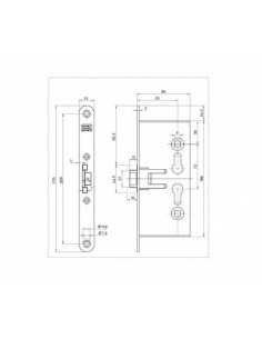 Κλειδαριά πυράντοχης πόρτας 2