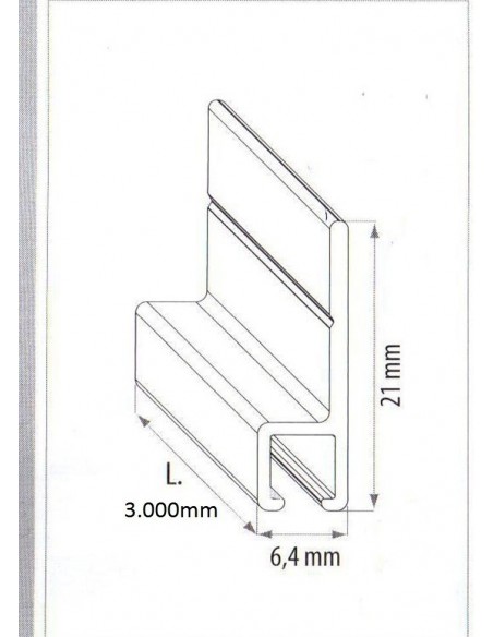 Βουρτσάκι Profix DG1180 με προφίλ κρατήματος Profix DF400l