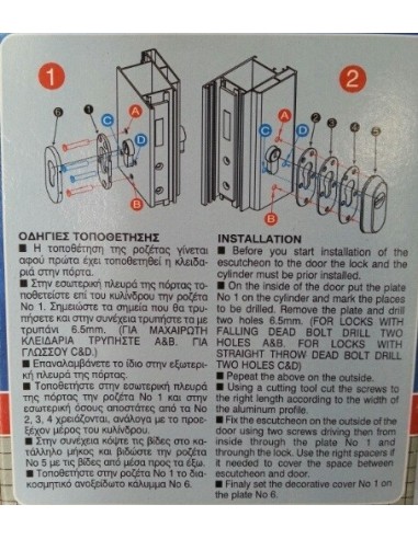 Ροζέτα Ασφαλείας Defender DOMUS 