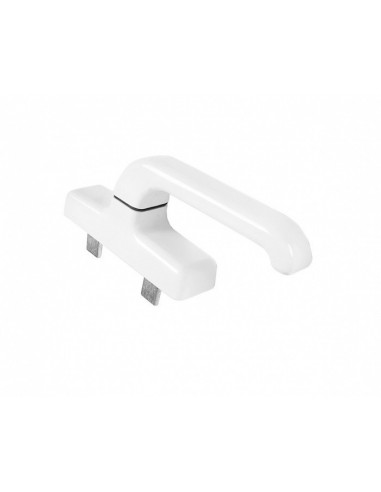 Aluminium pivoting handle for inward opening windows