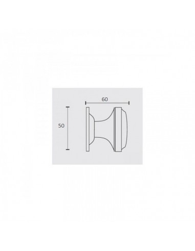 Knob bolt for armored door