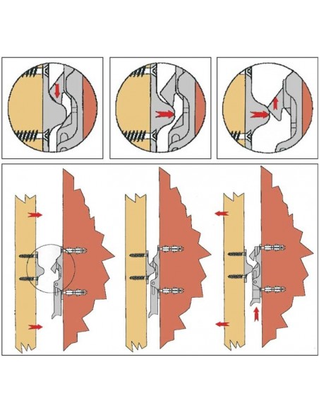 Stop bracket for shutter metal hook