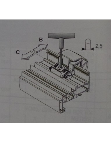 Αεροπλανάκι αλουμινίου Giesse Twin Catch