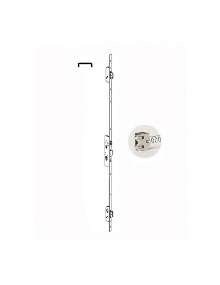 Κλειδαριά 3 σημείων με μπίλια  Multitop Pro "σχήμα U"