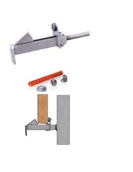 Stainless steel wall windshield for single-leaf shutter