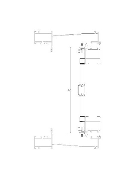 Closed shutter with PERSIANA handle