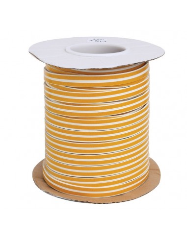 Adhesive rubber insulation for doors and windows