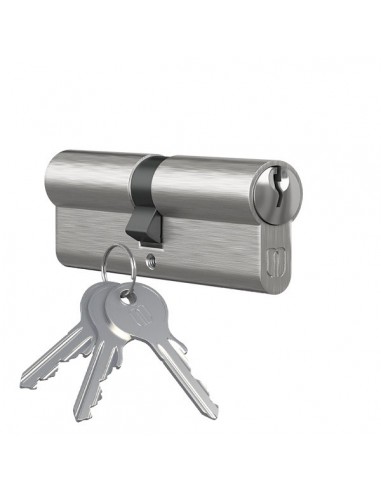 ΚΥΛΙΝΔΡΟΣ ΑΠΛΟΣ ΜΕ 3 ΚΛΕΙΔΙΑ(ΝΙΚΕΛ-ΜΑΤ)