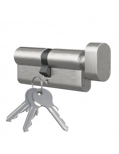 ΚΥΛΙΝΔΡΟΣ ΑΠΛΟΣ ΜΕ 3 ΚΛΕΙΔΙΑ(ΝΙΚΕΛ-ΜΑΤ)