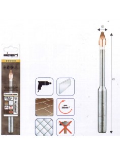 Keramo Extreme - τρυπάνια για εξαιρετικά σκληρά πλακάκια πορσελάνης