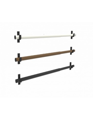 Adjustable safety bar for entry doors of all types