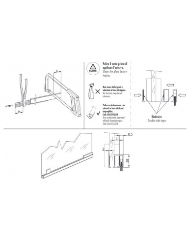 Αεροστόπ GLASS PIVOT