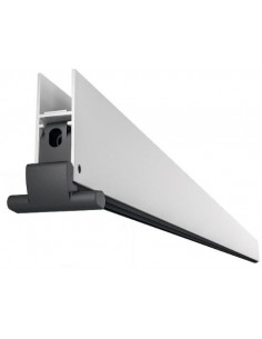 Air-stop GLASS BOTTOM SLIDE for glass doors