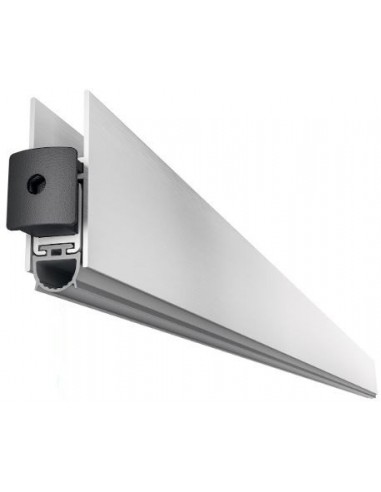 GLASS BOTTOM air-stop for glass doors