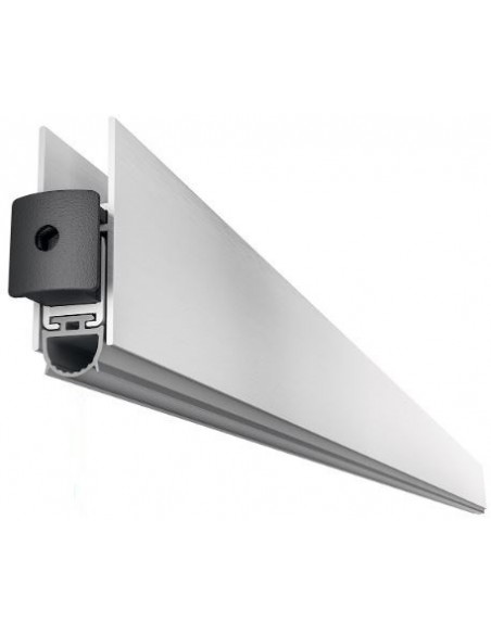 GLASS BOTTOM air-stop for glass doors