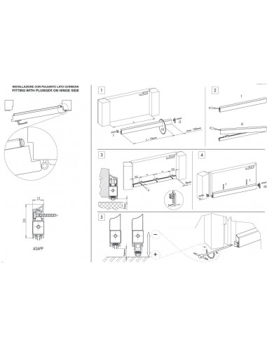 Automatic air-stop for doors