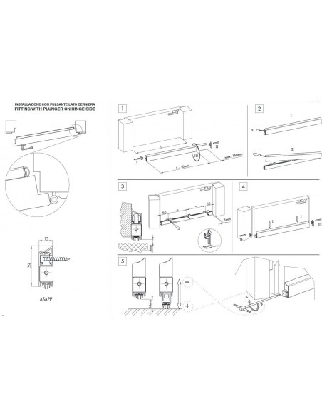 Automatic air-stop for doors