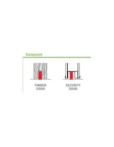 Automatic air-stop for doors