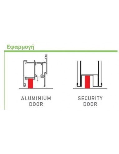 Automatic air-stop for doors
