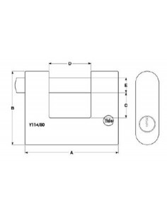 Λουκέτο ορειχάλκινο πέιρου-τάκου  2