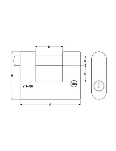 Λουκέτο ατσάλινο πέιρου-τάκου 