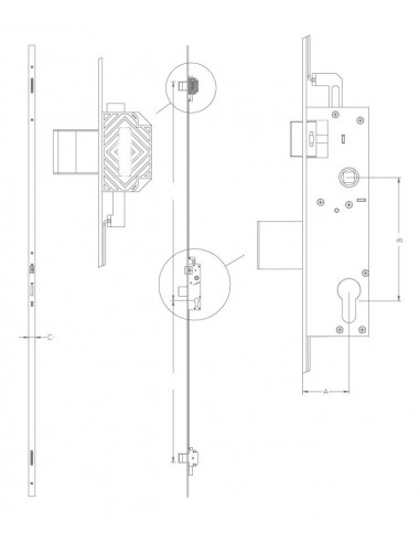 Lock three points Multitop Pro