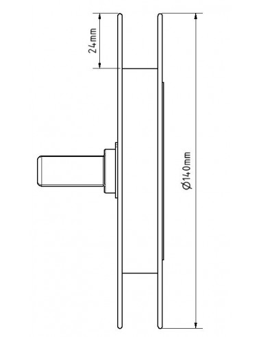 Μηχανισμός μειωτήρα για ρολά στόρια 