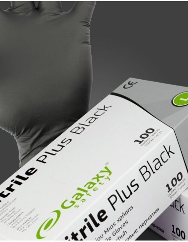 Γάντια νιτριλίου - Galaxy Nitrile Plus Black 237