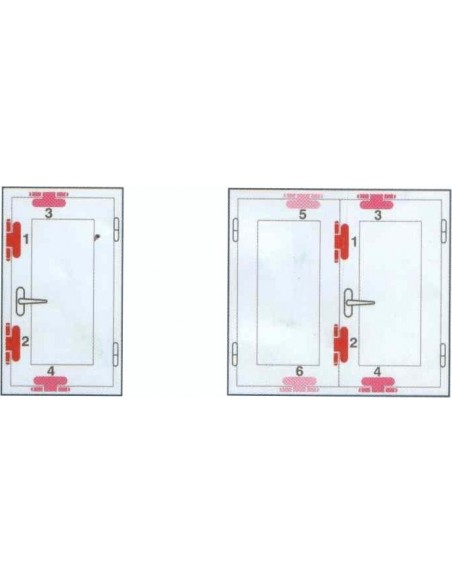 Ασφάλεια ανοιγομένων παραθύρων DOUBLEX- S