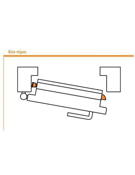 Αεροστόπ DECIBEL για πόρτες αλουμινίου/μεταλλικές/ξύλου/PVC
