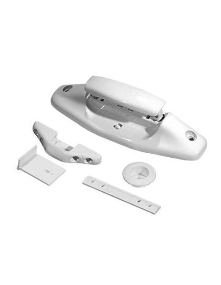 Safety lock for aluminum doors and windows drawn PARISIENNE CAL