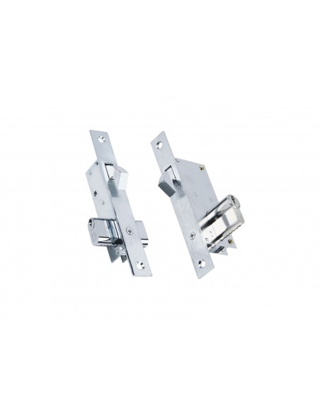 Safety lock with key hooks for sliding doors of iron and aluminum