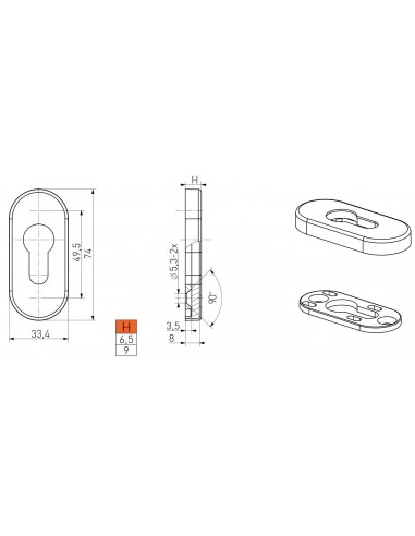 Επιστόμιο οβάλ