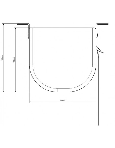 Case gear for roller blinds 